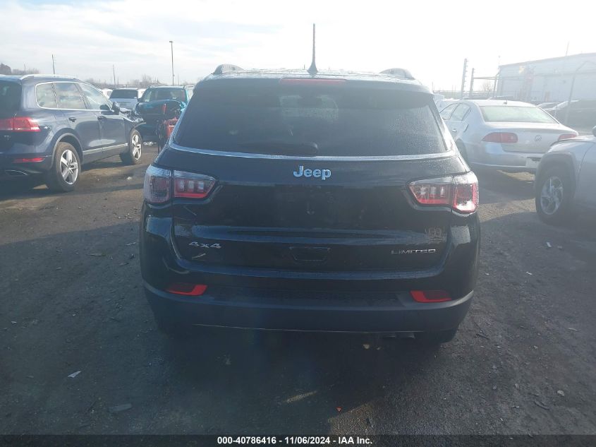 2022 Jeep Compass Limited 4X4 VIN: 3C4NJDCB0NT197513 Lot: 40786416