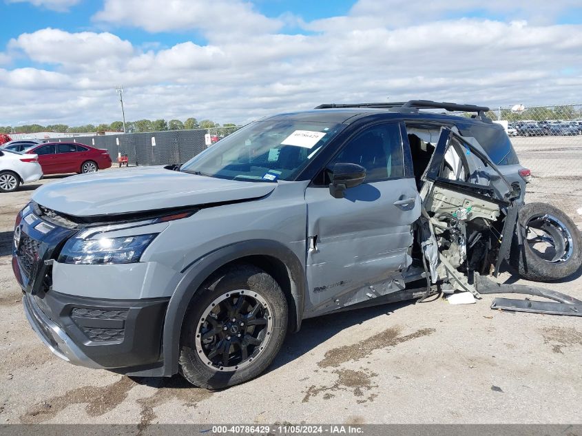 2023 Nissan Pathfinder Rock Creek 4Wd VIN: 5N1DR3BDXPC244378 Lot: 40786429