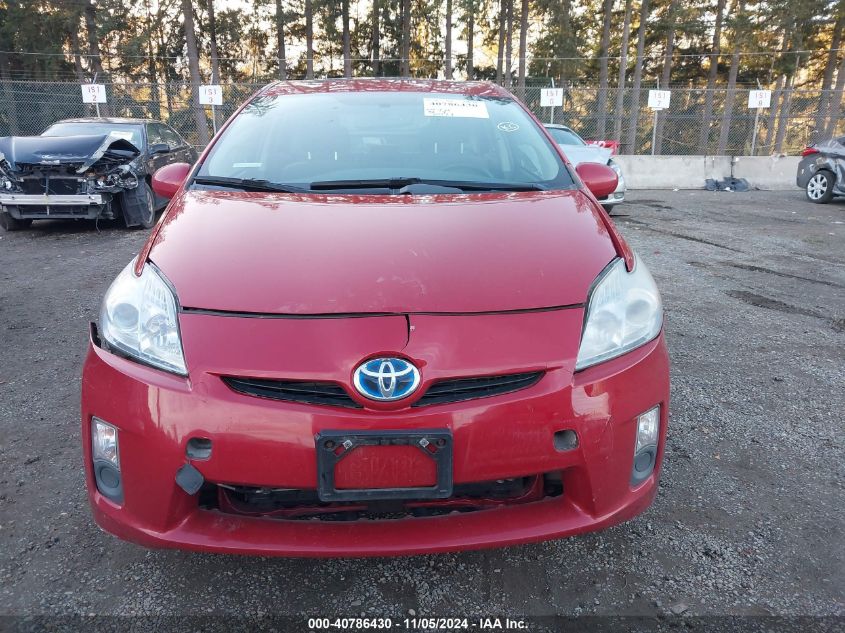 2011 Toyota Prius Three VIN: JTDKN3DU4B0303780 Lot: 40786430