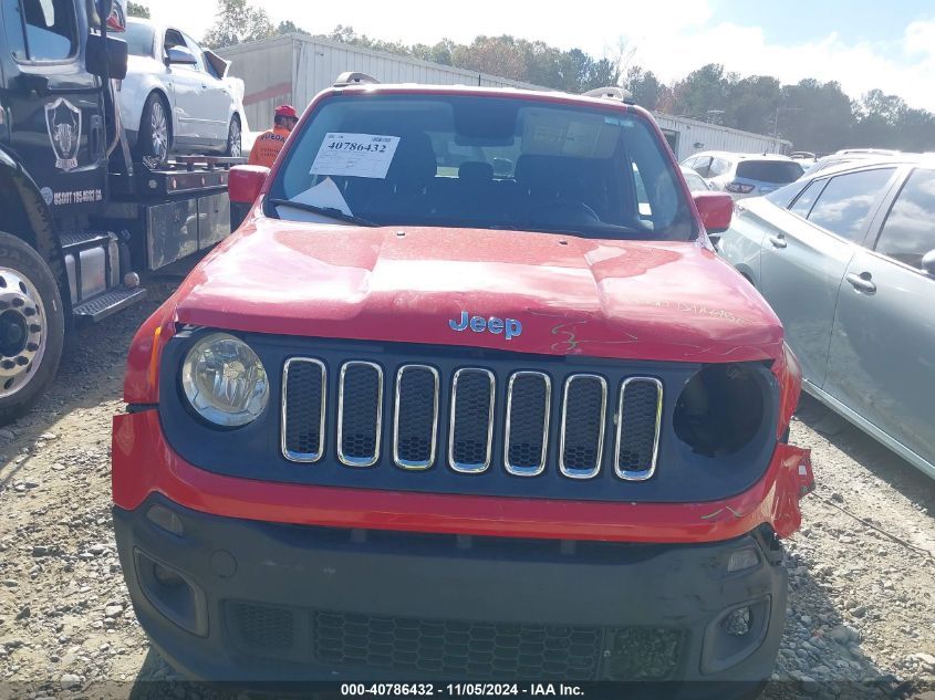 2015 Jeep Renegade Latitude VIN: ZACCJABT9FPC05035 Lot: 40786432