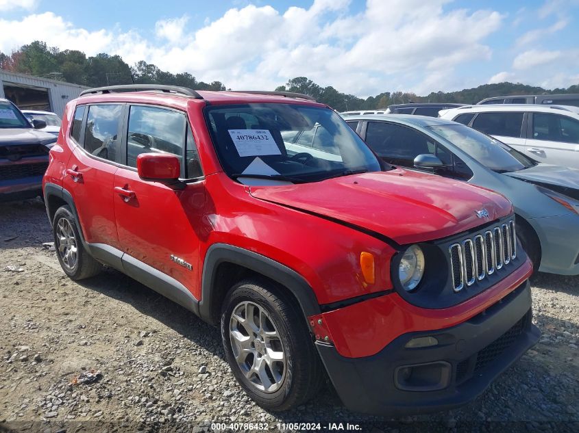 2015 Jeep Renegade Latitude VIN: ZACCJABT9FPC05035 Lot: 40786432