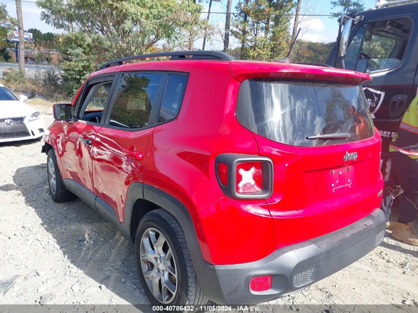 2015 Jeep Renegade Latitude VIN: ZACCJABT9FPC05035 Lot: 40786432