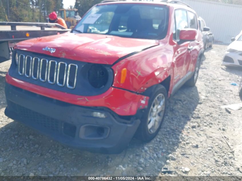 2015 Jeep Renegade Latitude VIN: ZACCJABT9FPC05035 Lot: 40786432