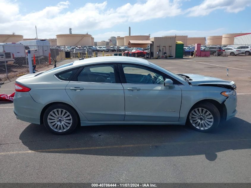 VIN 3FA6P0LU9ER379713 2014 Ford Fusion, Hybrid SE no.13