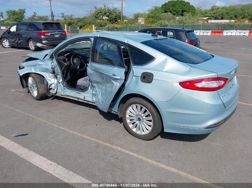 VIN 3FA6P0LU9ER379713 2014 Ford Fusion, Hybrid SE no.3