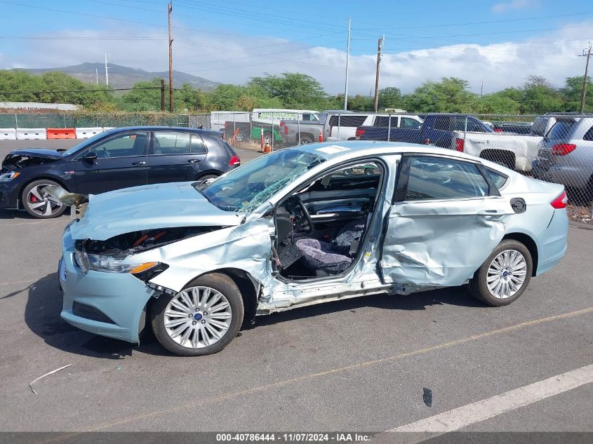 VIN 3FA6P0LU9ER379713 2014 Ford Fusion, Hybrid SE no.6