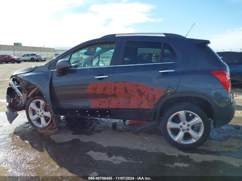 2016 Chevrolet Trax Ltz VIN: 3GNCJMSB3GL154903 Lot: 40786455