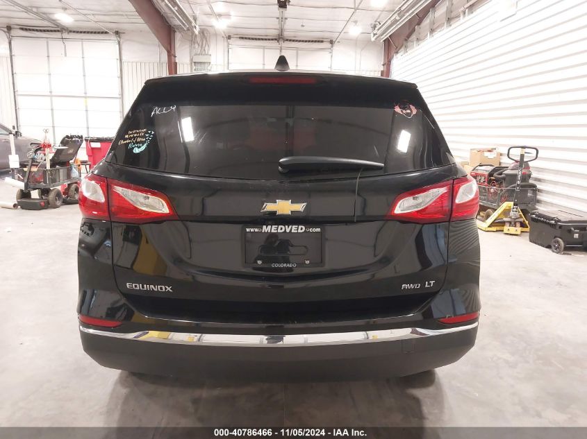 2018 Chevrolet Equinox Lt VIN: 2GNAXSEV9J6247940 Lot: 40786466