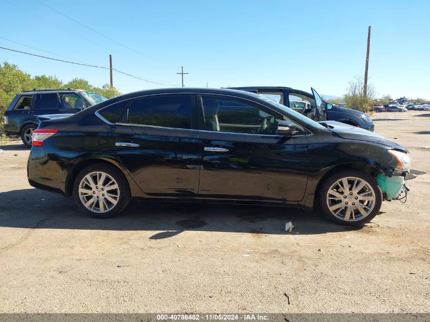 2013 Nissan Sentra Sl VIN: 3N1AB7AP7DL630905 Lot: 40786482