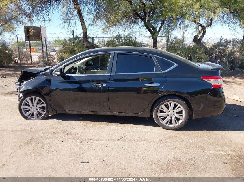 2013 Nissan Sentra Sl VIN: 3N1AB7AP7DL630905 Lot: 40786482