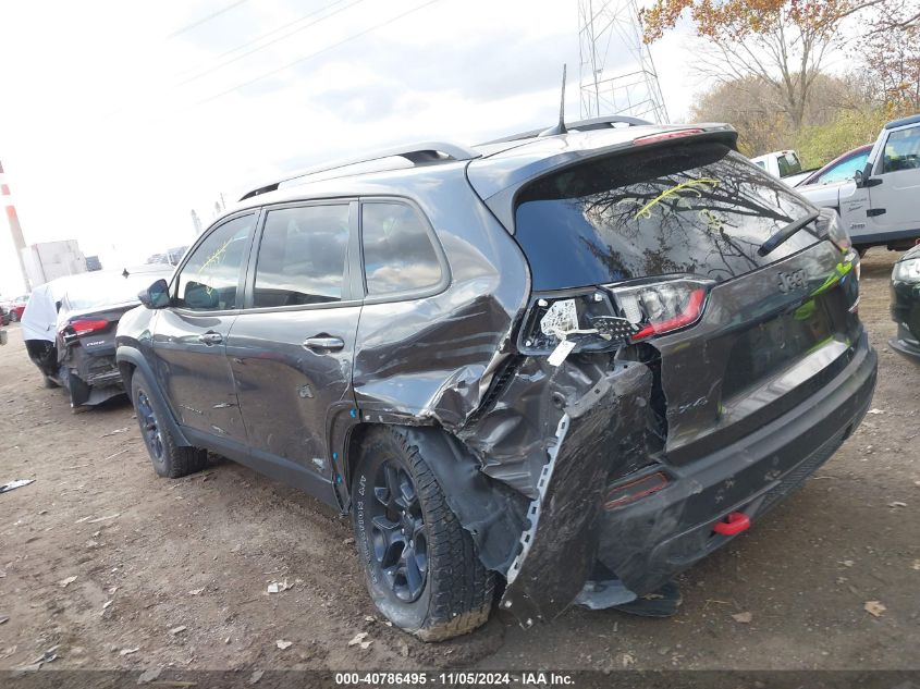 2021 Jeep Cherokee Trailhawk 4X4 VIN: 1C4PJMBX2MD219585 Lot: 40786495