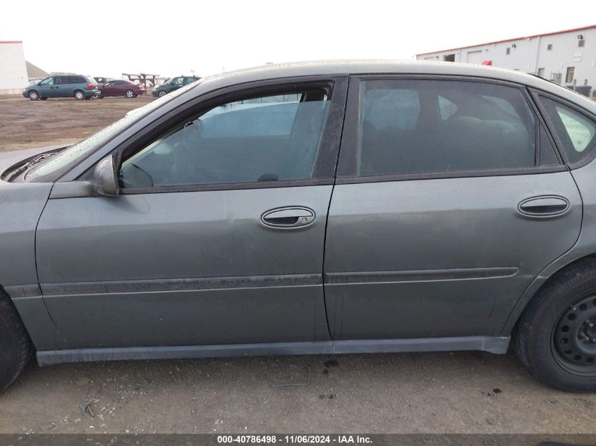 2005 Chevrolet Impala VIN: 2G1WF52E359285670 Lot: 40786498