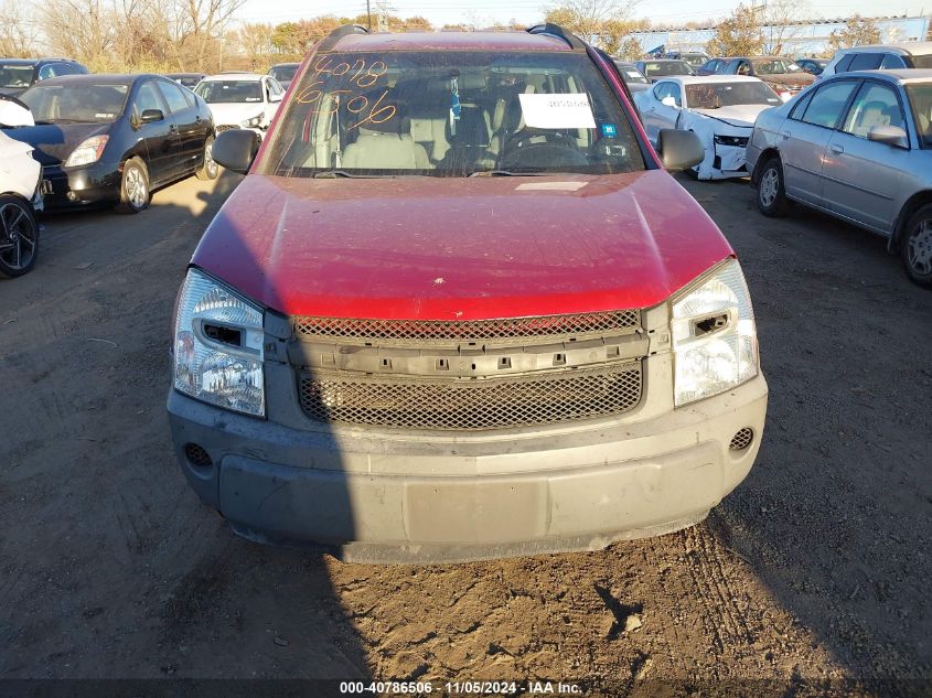 2006 Chevrolet Equinox Ls VIN: 2CNDL13F566022778 Lot: 40786506