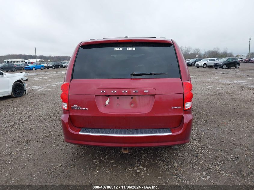 2015 Dodge Grand Caravan Crew VIN: 2C4RDGDG0FR568503 Lot: 40786512