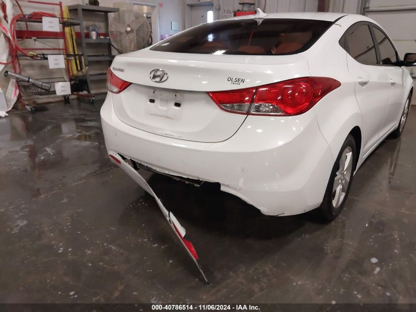 2012 Hyundai Elantra Gls VIN: 5NPDH4AE0CH105088 Lot: 40786514