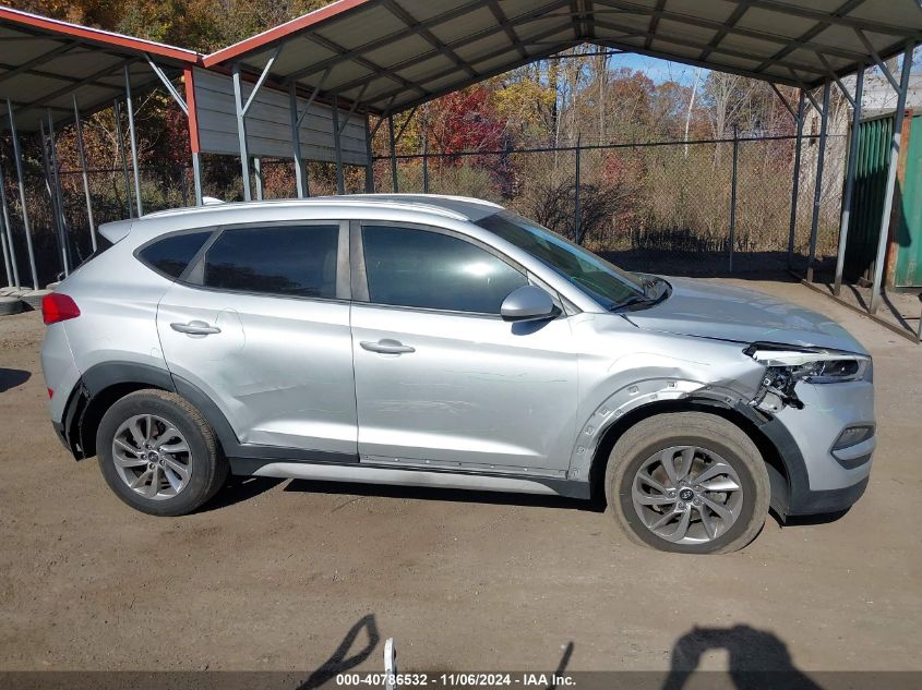 2018 Hyundai Tucson Sel VIN: KM8J3CA48JU730842 Lot: 40786532