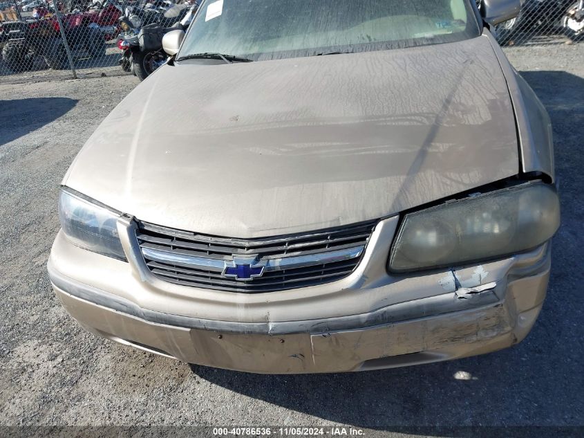 2004 Chevrolet Impala VIN: 2G1WF52E349152387 Lot: 40786536