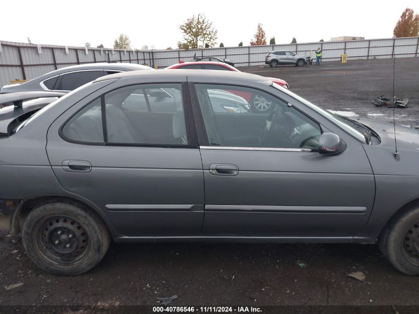 2000 Nissan Sentra Gxe/Xe VIN: 3N1CB51D3YL351203 Lot: 40786546