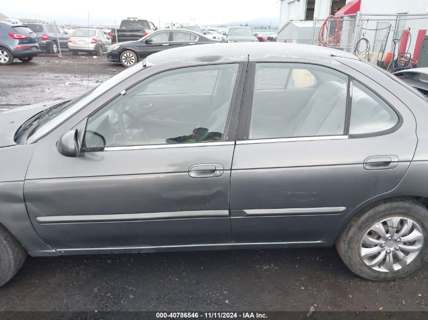 2000 Nissan Sentra Gxe/Xe VIN: 3N1CB51D3YL351203 Lot: 40786546