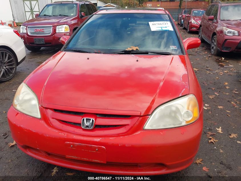 2003 Honda Civic Ex VIN: 1HGEM22923L020661 Lot: 40786547