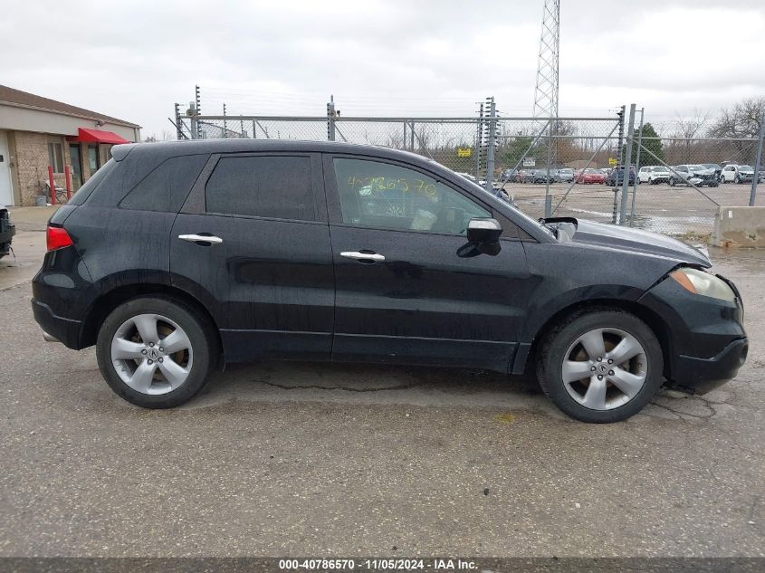 2008 Acura Rdx VIN: 5J8TB18578A019746 Lot: 40786570