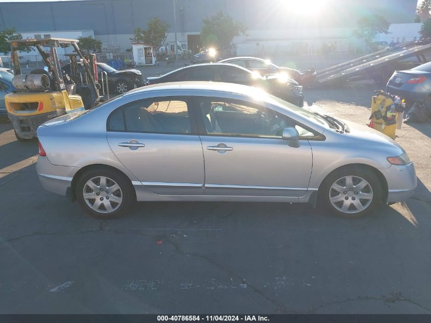 2007 Honda Civic Lx VIN: 1HGFA16527L061831 Lot: 40786584