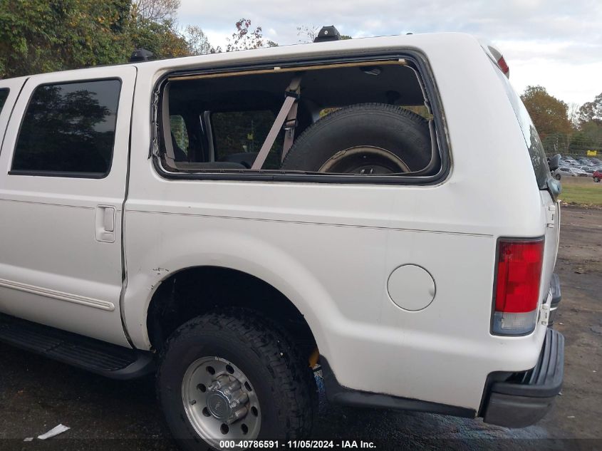 2000 Ford Excursion Xlt VIN: 1FMNU41SXYEB26488 Lot: 40786591