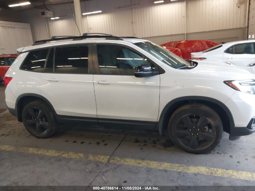 2021 Honda Passport Awd Touring VIN: 5FNYF8H94MB011092 Lot: 40786614