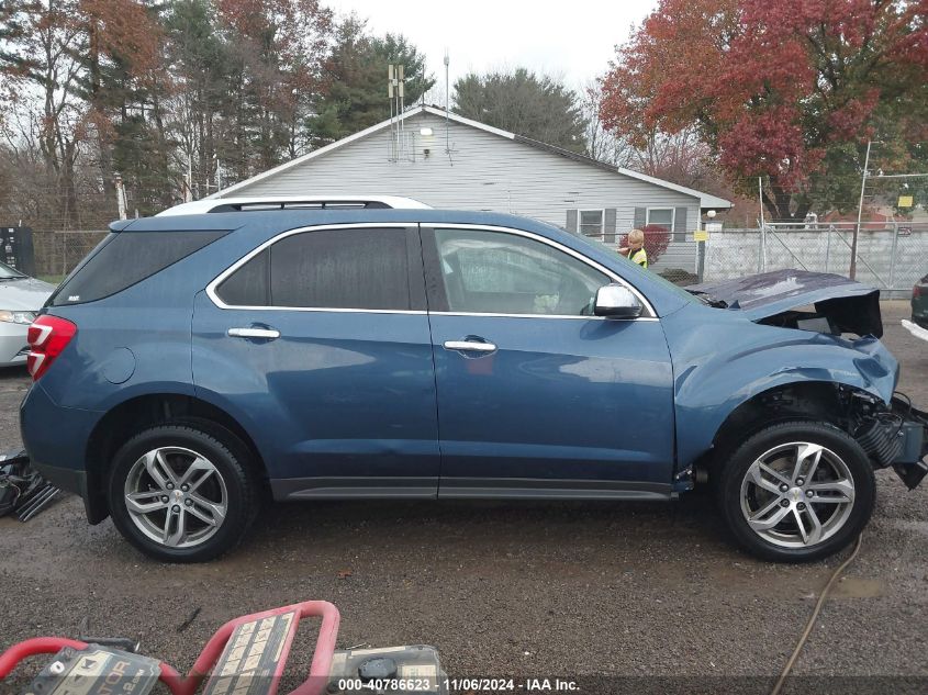 2016 Chevrolet Equinox Ltz VIN: 2GNALDEK1G6119892 Lot: 40786623