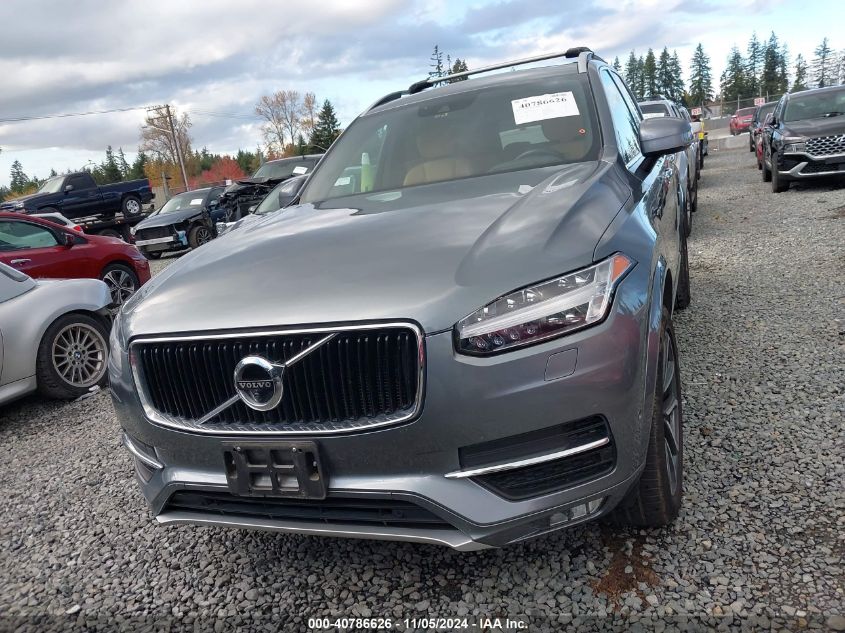 2018 Volvo Xc90 T6 Momentum VIN: YV4A22PK6J1387048 Lot: 40786626