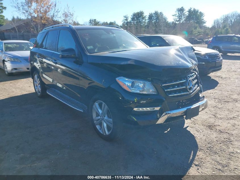 VIN 4JGDA5HB9FA570143 2015 Mercedes-Benz ML 350, 4M... no.1