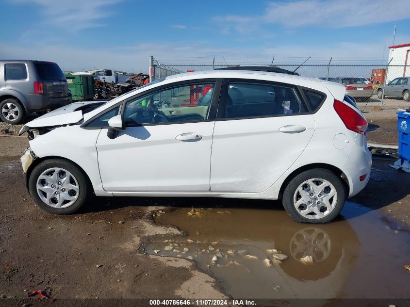 2013 Ford Fiesta Se VIN: 3FADP4EJ8DM165244 Lot: 40786646