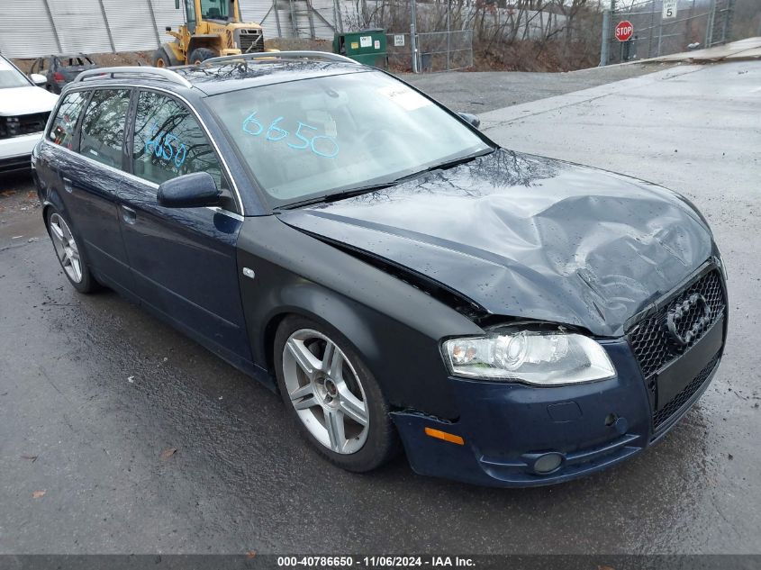 2006 Audi A4 3.2 Avant VIN: WAUKH78E16A151813 Lot: 40786650