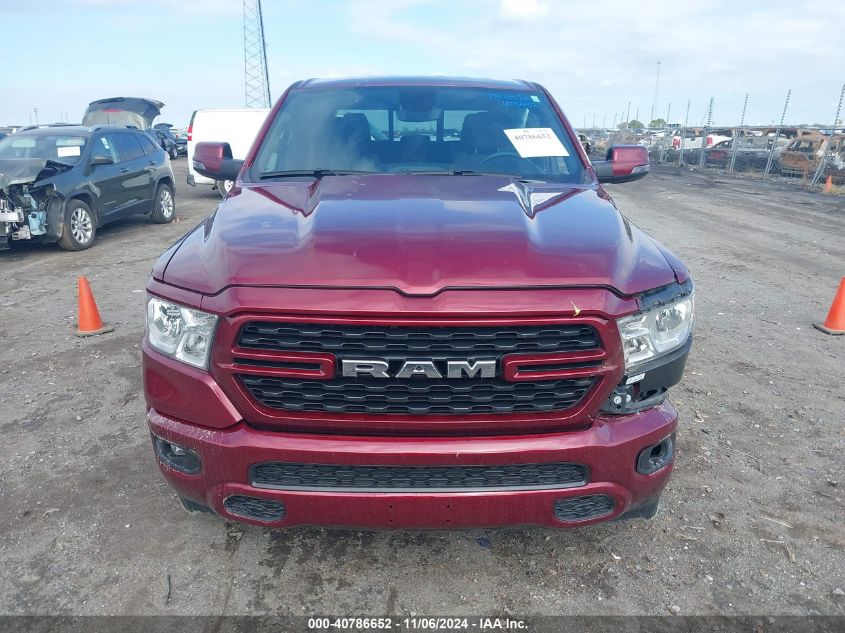 2023 Ram 1500 Big Horn 4X4 5'7 Box VIN: 1C6SRFFT7PN696721 Lot: 40786652