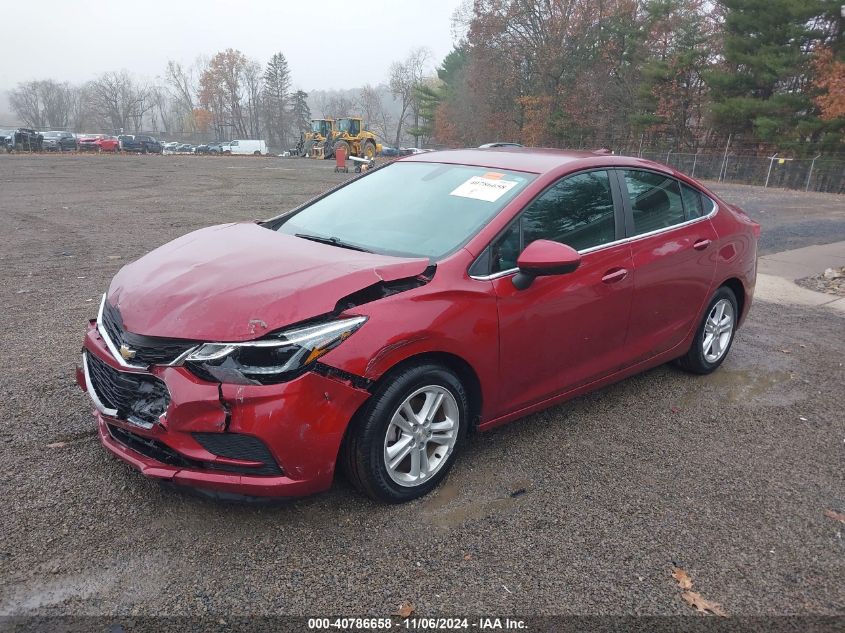 2018 Chevrolet Cruze Lt Auto VIN: 1G1BE5SM2J7129253 Lot: 40786658