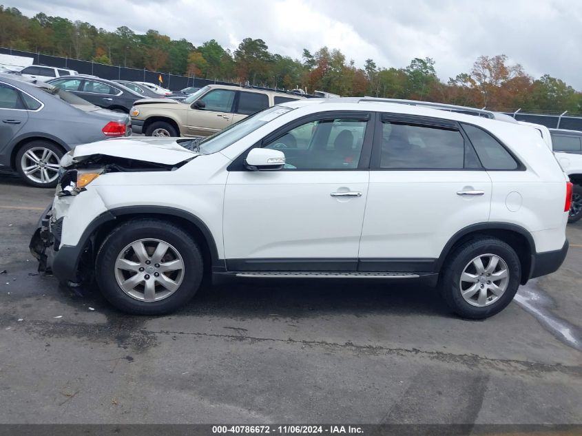 2012 Kia Sorento Lx VIN: 5XYKT3A67CG216558 Lot: 40786672