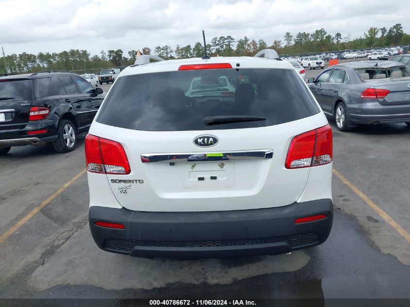 2012 Kia Sorento Lx VIN: 5XYKT3A67CG216558 Lot: 40786672