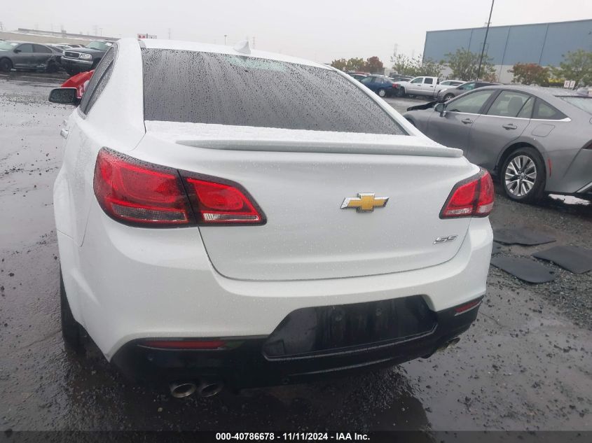 2017 Chevrolet Ss VIN: 6G3F15RW2HL313186 Lot: 40786678