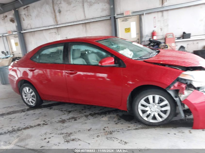 2016 TOYOTA COROLLA LE - 5YFBURHE2GP477644