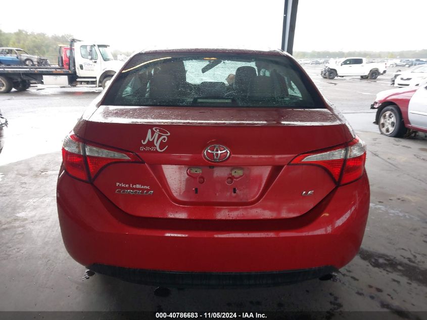 2016 TOYOTA COROLLA LE - 5YFBURHE2GP477644