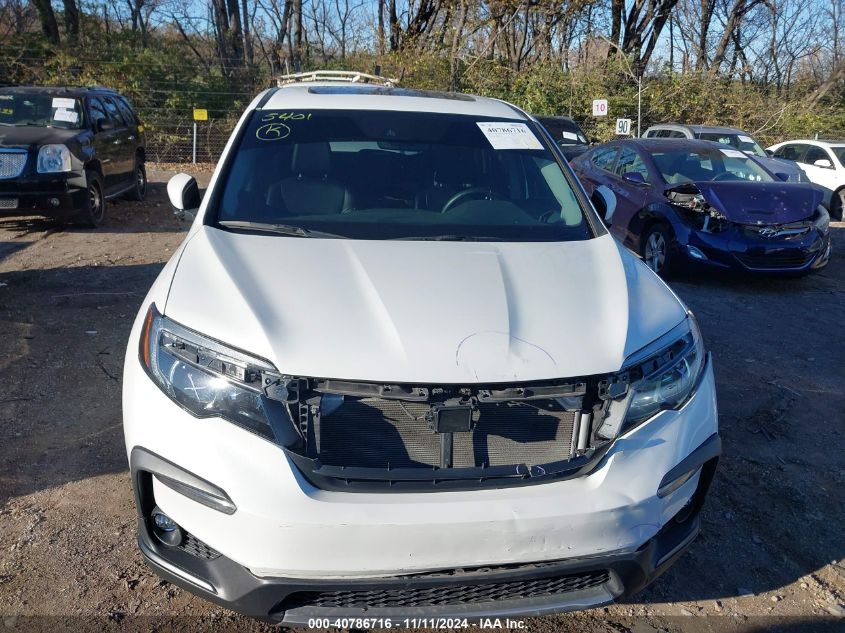 2021 Honda Pilot Awd Touring 7 Passenger VIN: 5FNYF6H69MB016662 Lot: 40786716