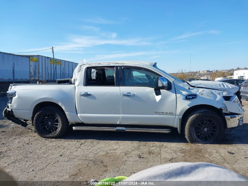 2017 Nissan Titan Sl VIN: 1N6AA1E56HN546602 Lot: 40786722