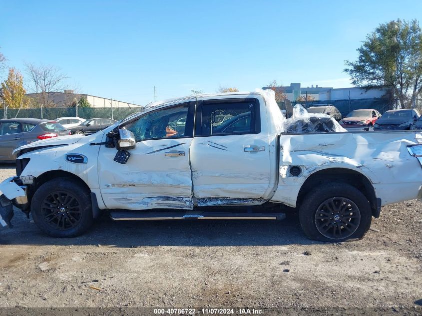 2017 Nissan Titan Sl VIN: 1N6AA1E56HN546602 Lot: 40786722