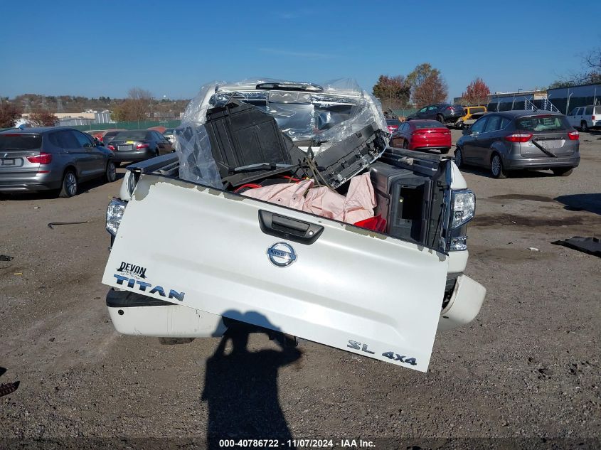 2017 Nissan Titan Sl VIN: 1N6AA1E56HN546602 Lot: 40786722