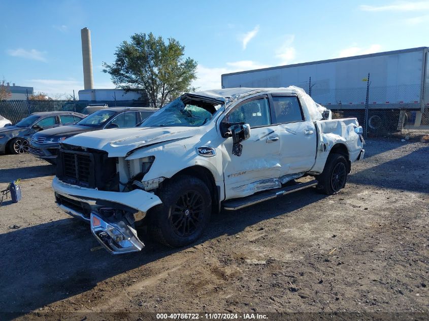 2017 Nissan Titan Sl VIN: 1N6AA1E56HN546602 Lot: 40786722