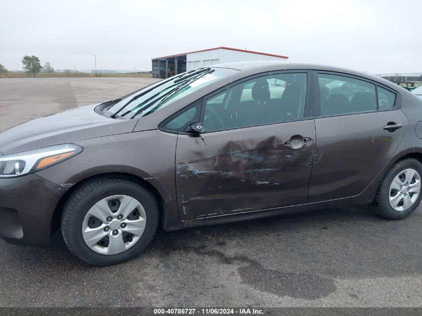 2017 Kia Forte Lx VIN: 3KPFK4A76HE058186 Lot: 40786727