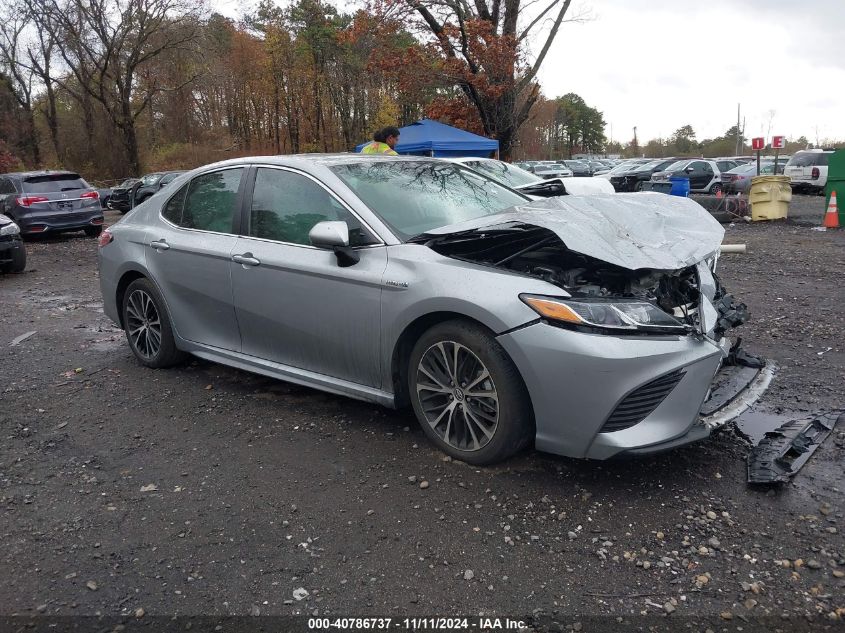 VIN 4T1B21HK2KU516706 2019 Toyota Camry, Hybrid SE no.12