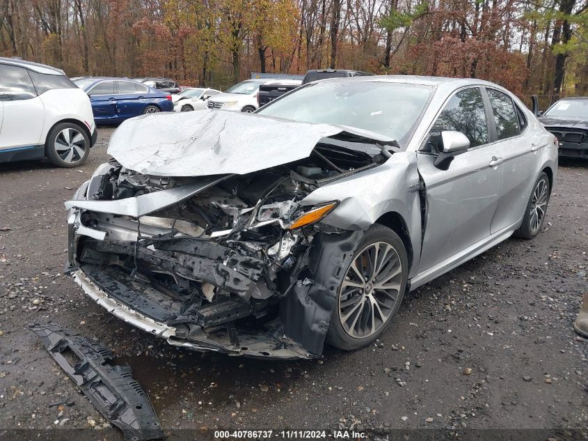 VIN 4T1B21HK2KU516706 2019 Toyota Camry, Hybrid SE no.6