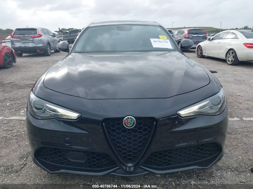 2019 Alfa Romeo Giulia Sport Rwd VIN: ZARFAMAN0K7622140 Lot: 40786744