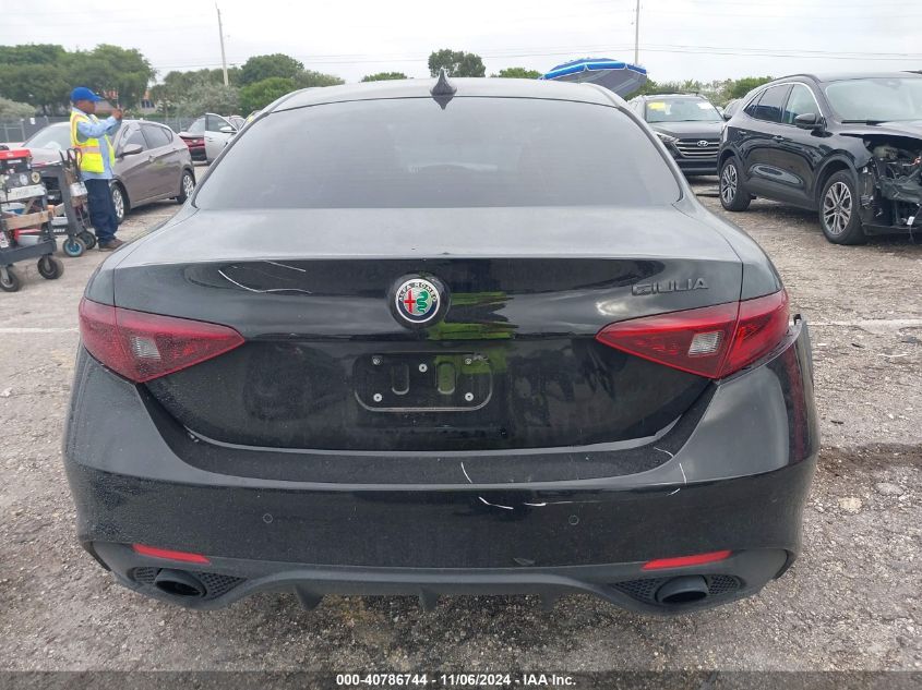 2019 Alfa Romeo Giulia Sport Rwd VIN: ZARFAMAN0K7622140 Lot: 40786744